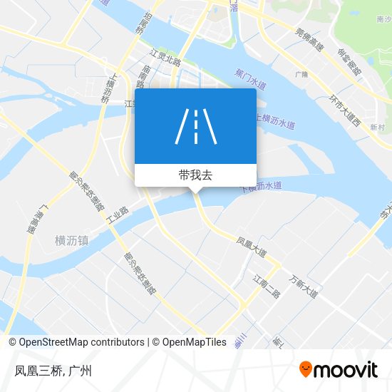凤凰三桥地图