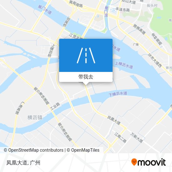 凤凰大道地图