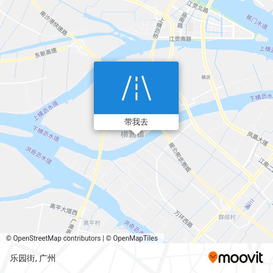 乐园街地图