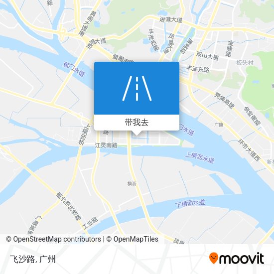 飞沙路地图