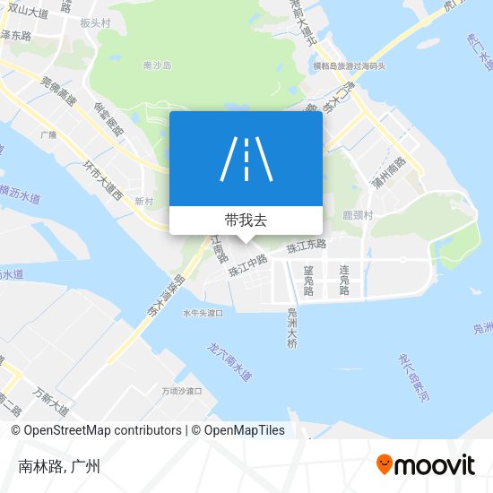 南林路地图