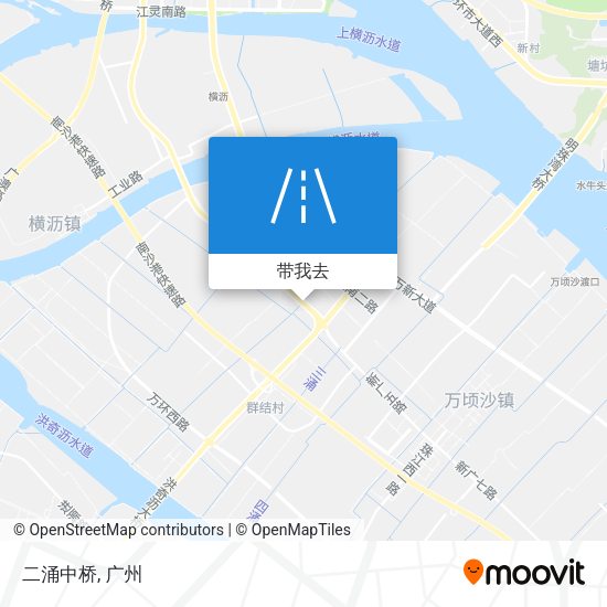 二涌中桥地图