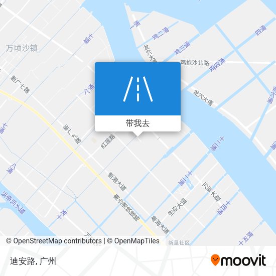 迪安路地图