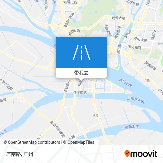 庙南路地图