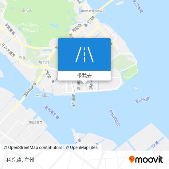 科院路地图
