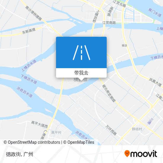 德政街地图