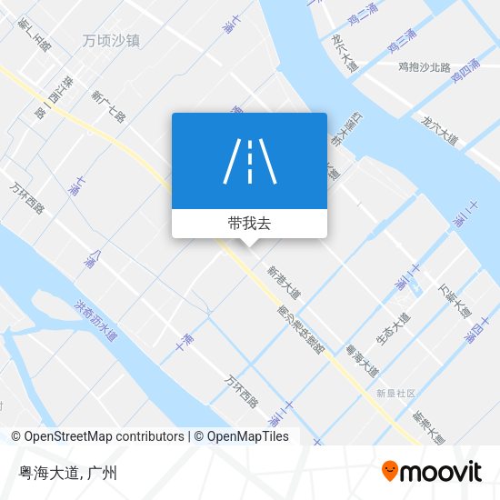 粤海大道地图
