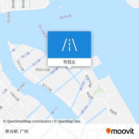 界河桥地图