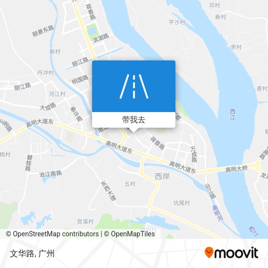 文华路地图