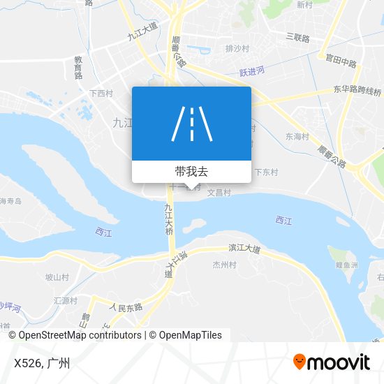 X526地图