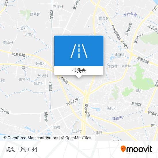规划二路地图
