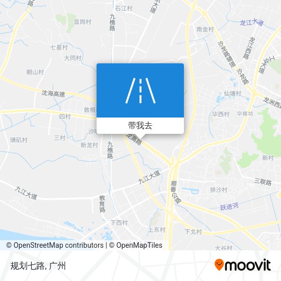 规划七路地图