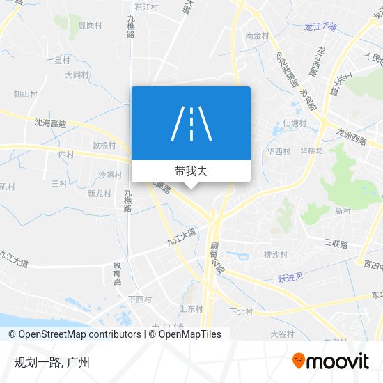 规划一路地图