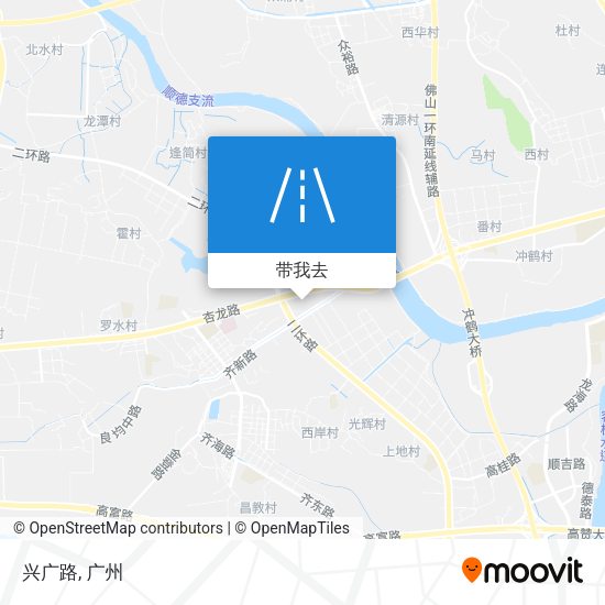 兴广路地图