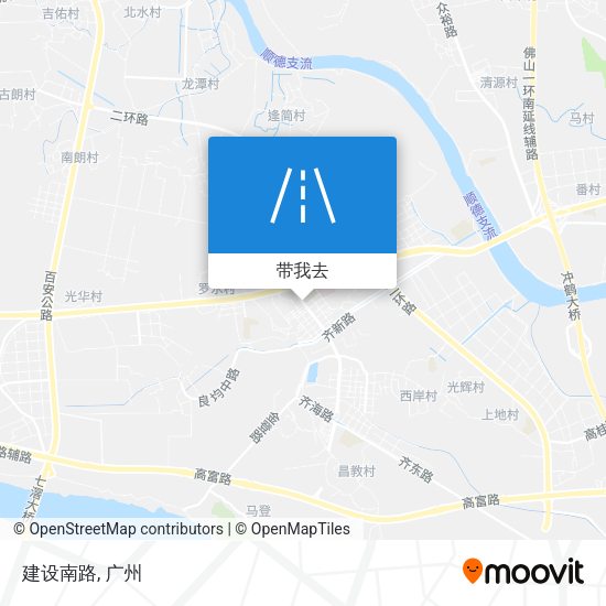 建设南路地图