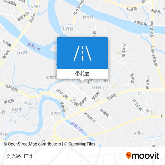 文光路地图
