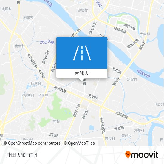 沙田大道地图