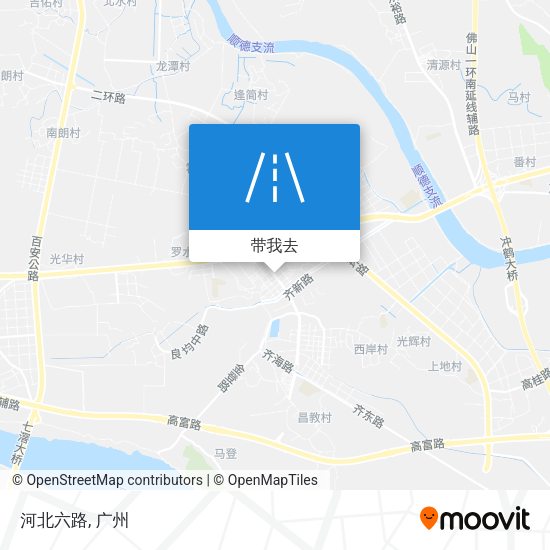 河北六路地图