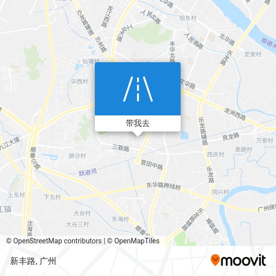 新丰路地图