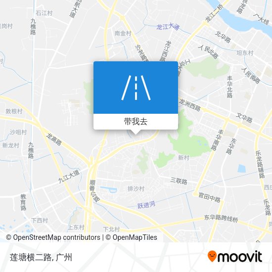 莲塘横二路地图