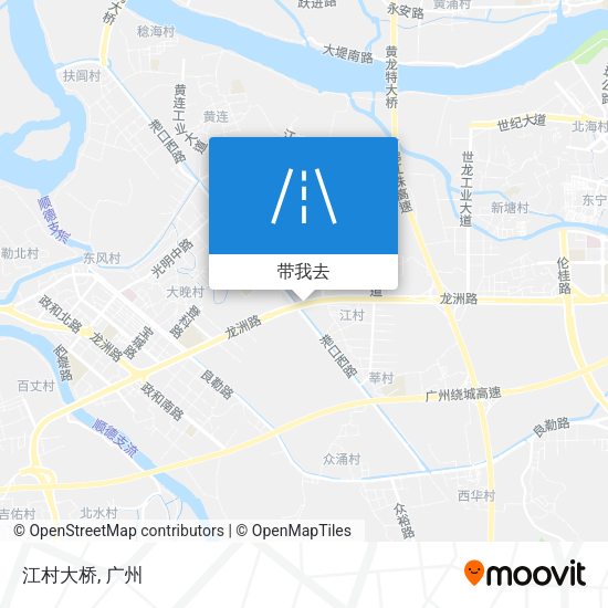 江村大桥地图