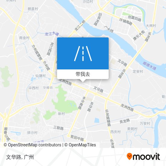 文华路地图