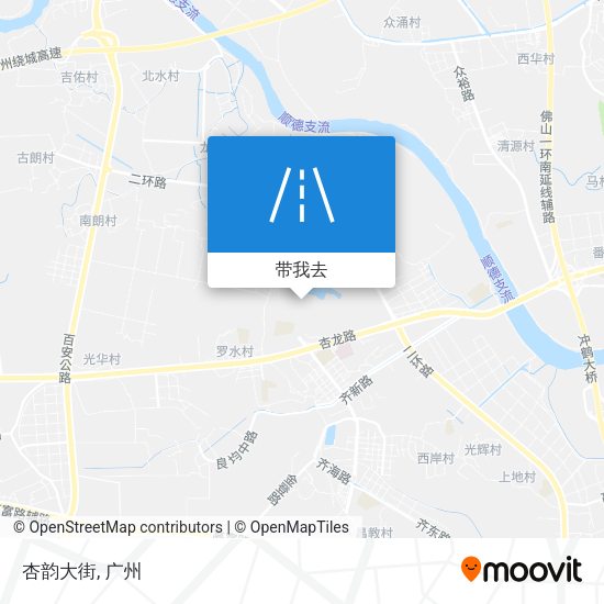 杏韵大街地图