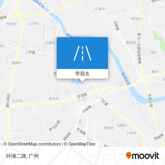 环湖二路地图