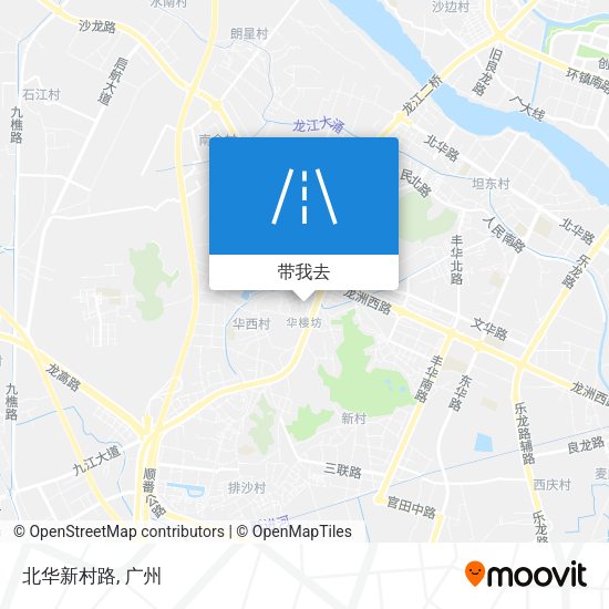 北华新村路地图