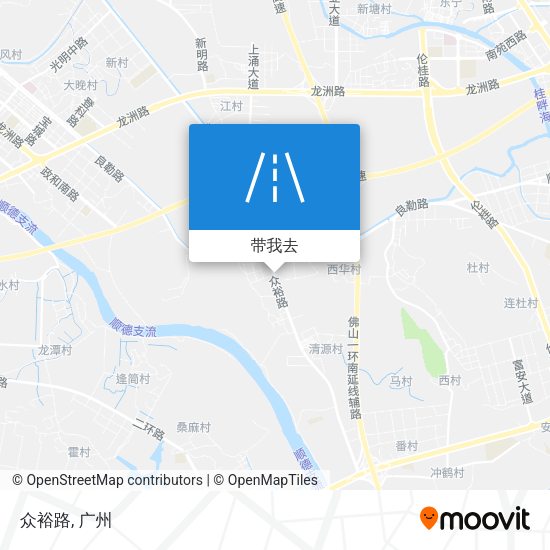 众裕路地图