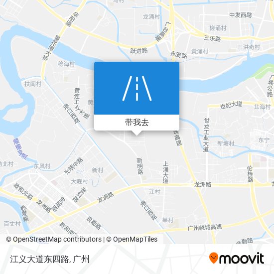 江义大道东四路地图