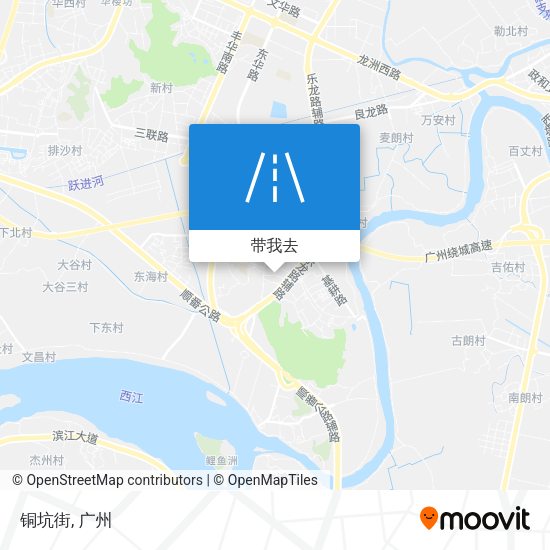 铜坑街地图