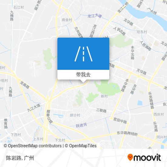 陈岩路地图