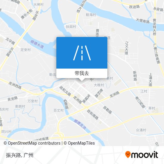 振兴路地图