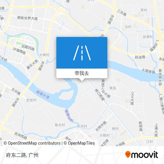 府东二路地图