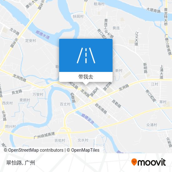 翠怡路地图