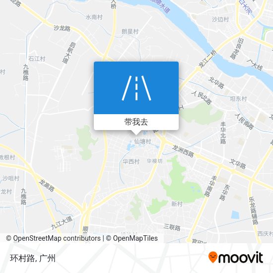 环村路地图