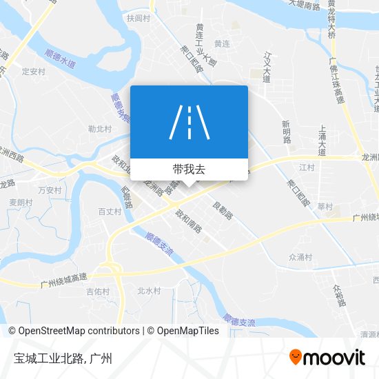 宝城工业北路地图