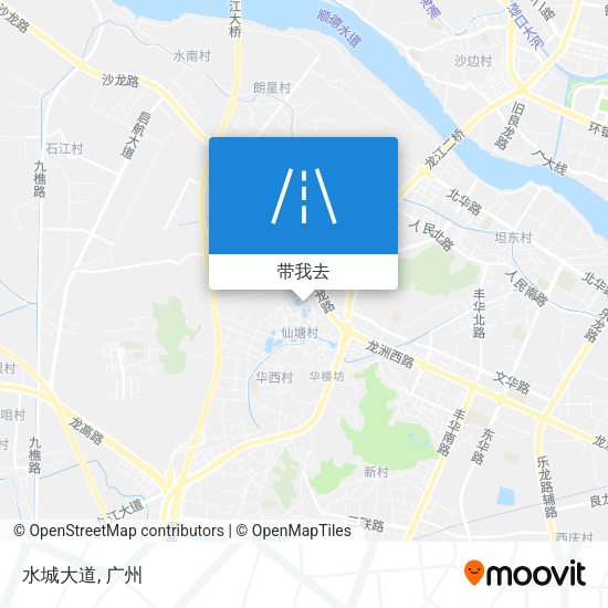 水城大道地图
