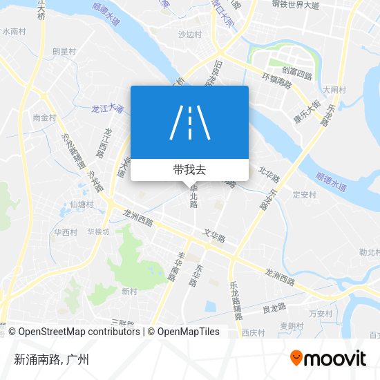 新涌南路地图