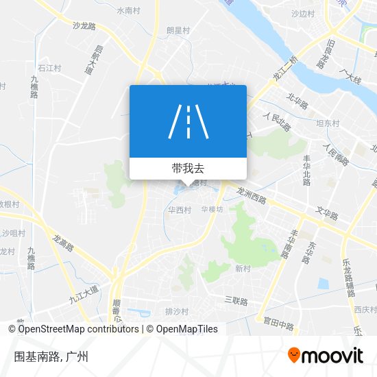 围基南路地图