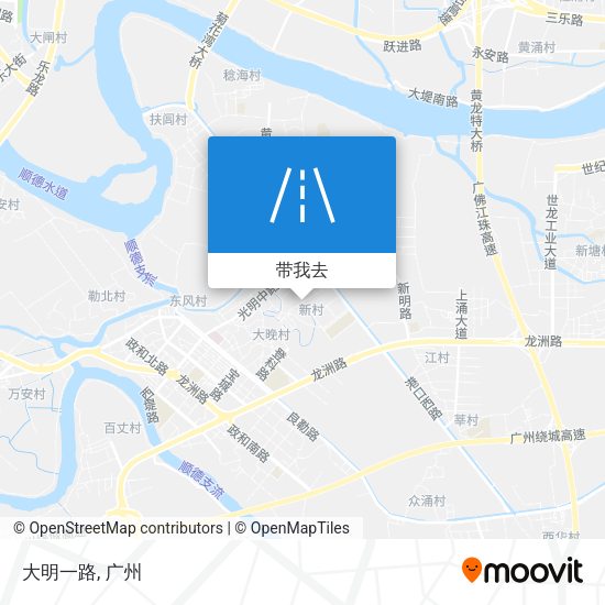 大明一路地图