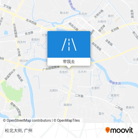 松北大街地图