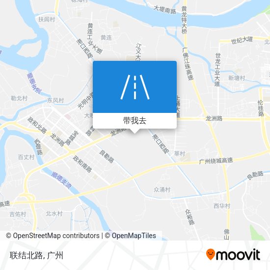 联结北路地图