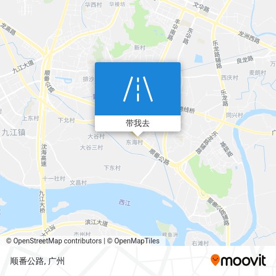 顺番公路地图