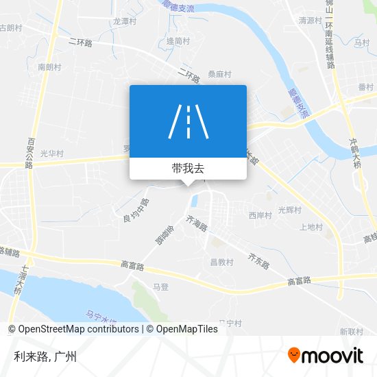 利来路地图