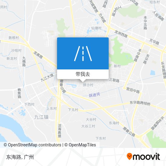 东海路地图