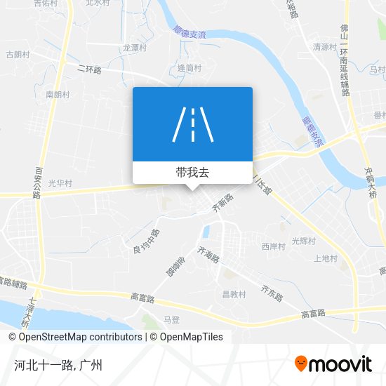 河北十一路地图