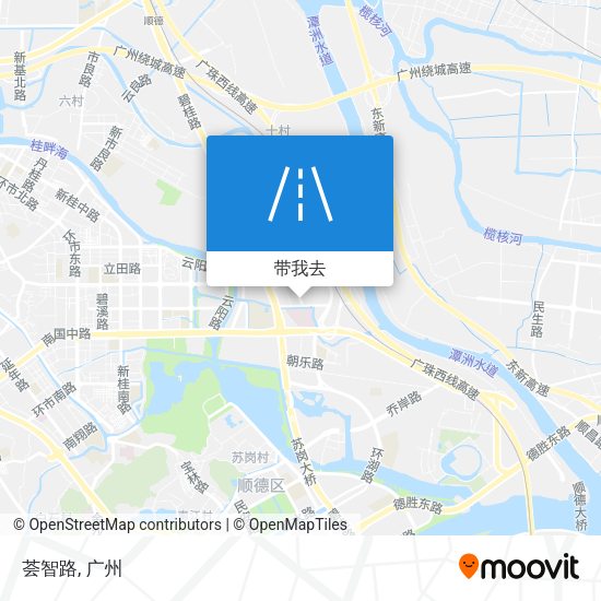荟智路地图