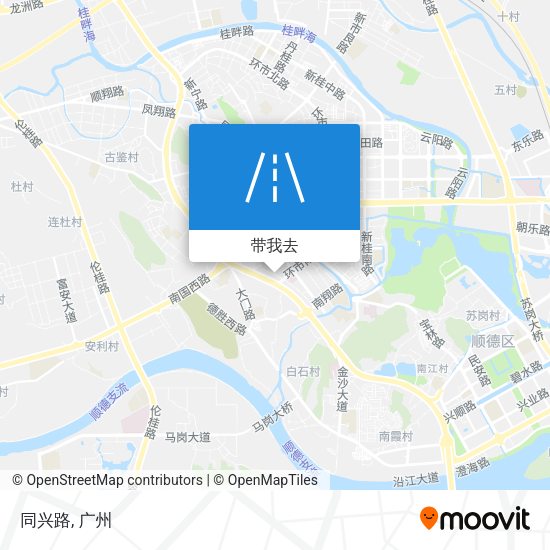同兴路地图